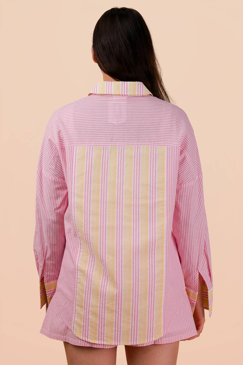 Wendy Woven Shirt Top & Shorts Set