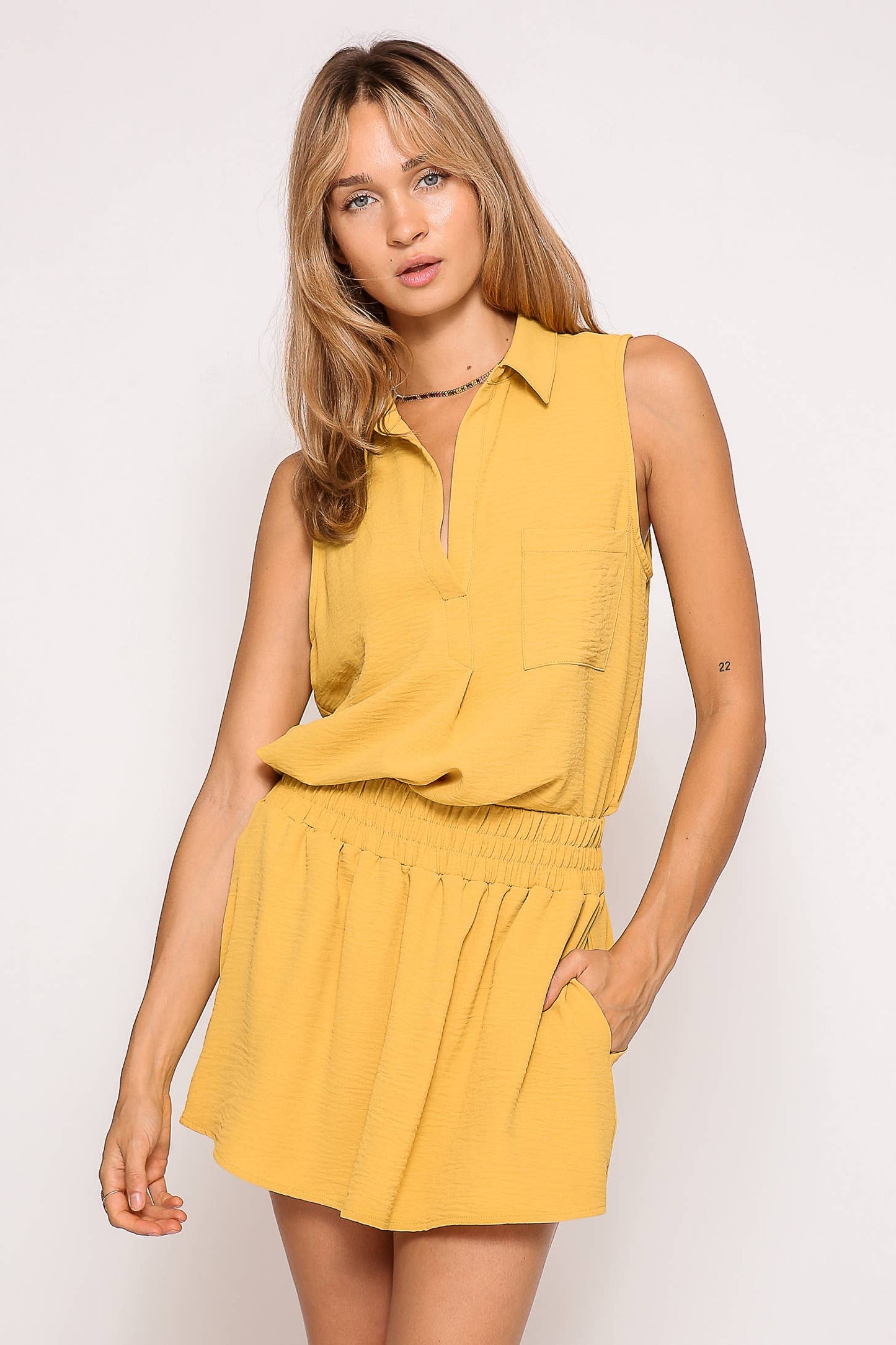 Bella Breezy Collared Tunic
