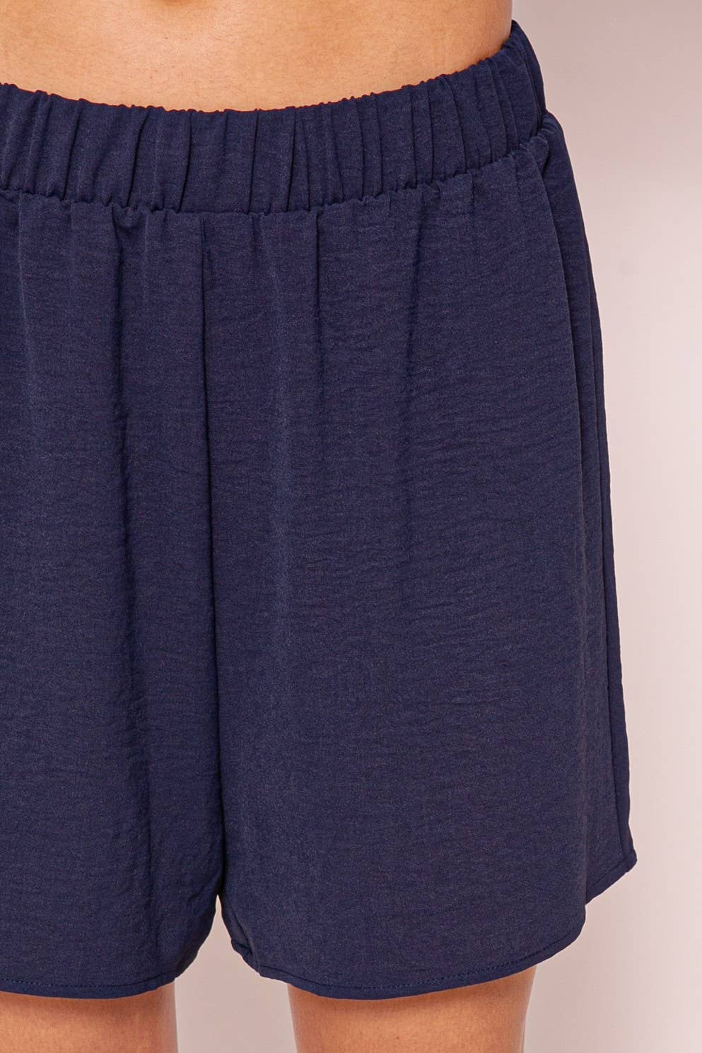 Summer Elastic Waist Shorts