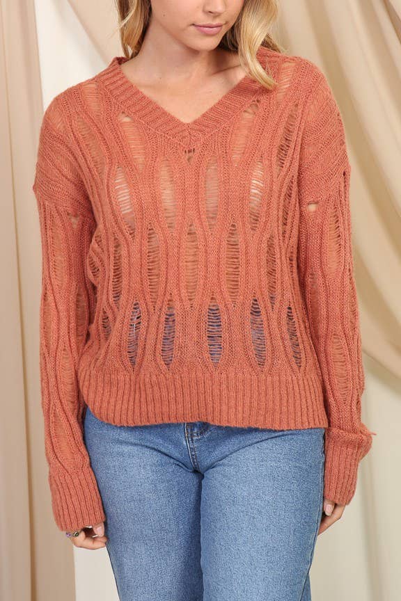 Victoria V-Neck Sweater