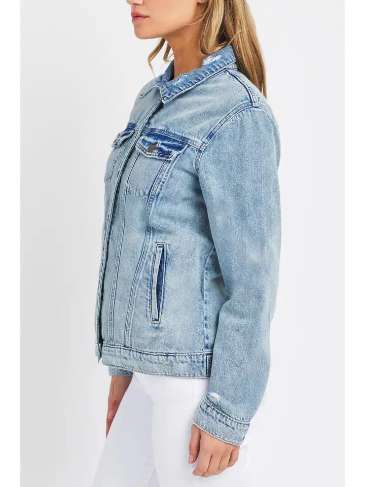 Daisy Denim Jacket