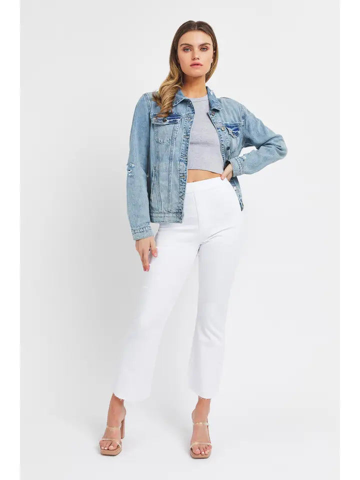 Daisy Denim Jacket
