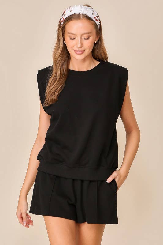 Piper Padded Shoulder Athleisure