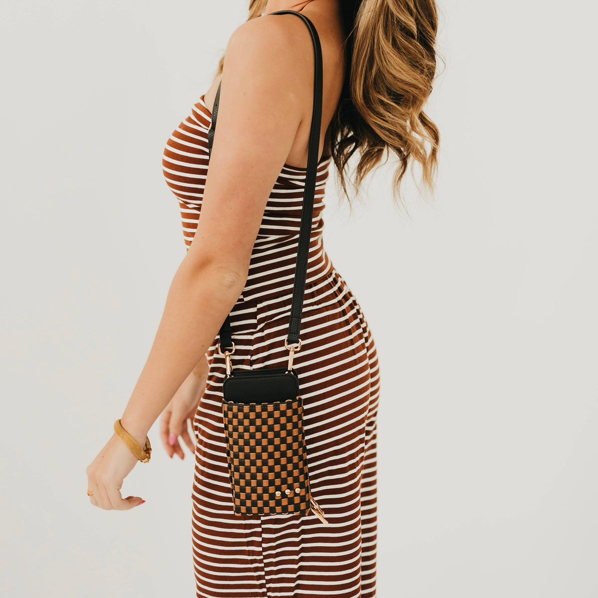 Lucy Woven Phone Bag