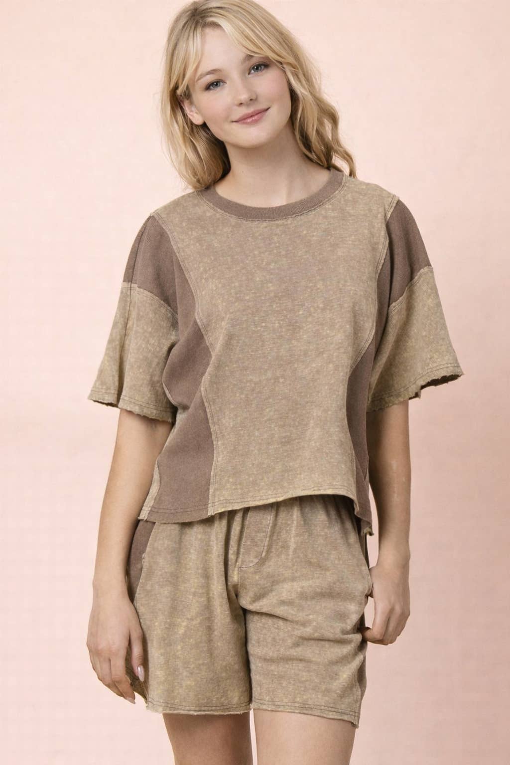 Kylie Knit Top & Shorts Set