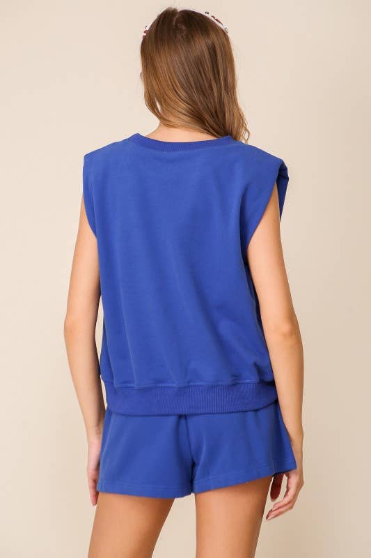 Piper Padded Shoulder Athleisure