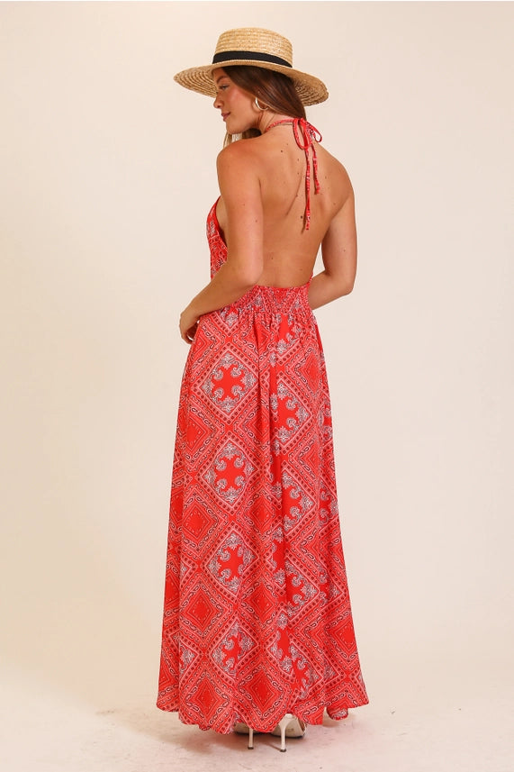 Catalina Halter Dress
