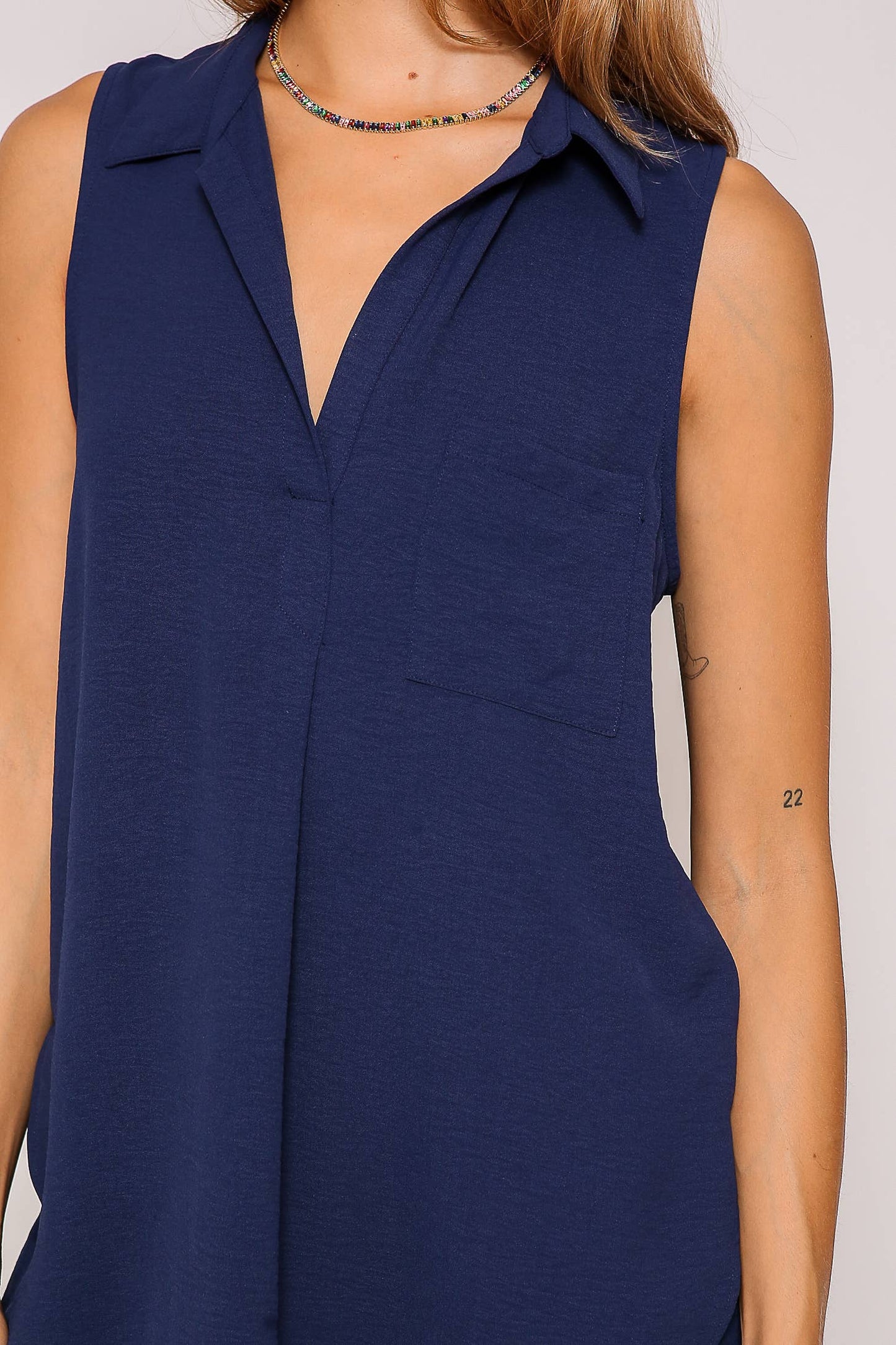 Bella Breezy Collared Tunic