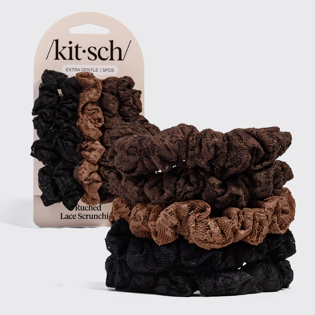 Ember Lace Scrunchies