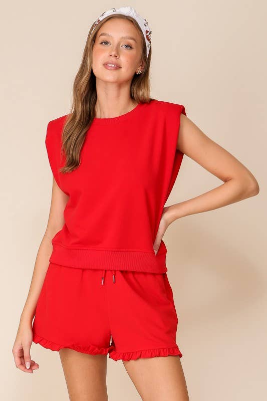 Piper Padded Shoulder Athleisure