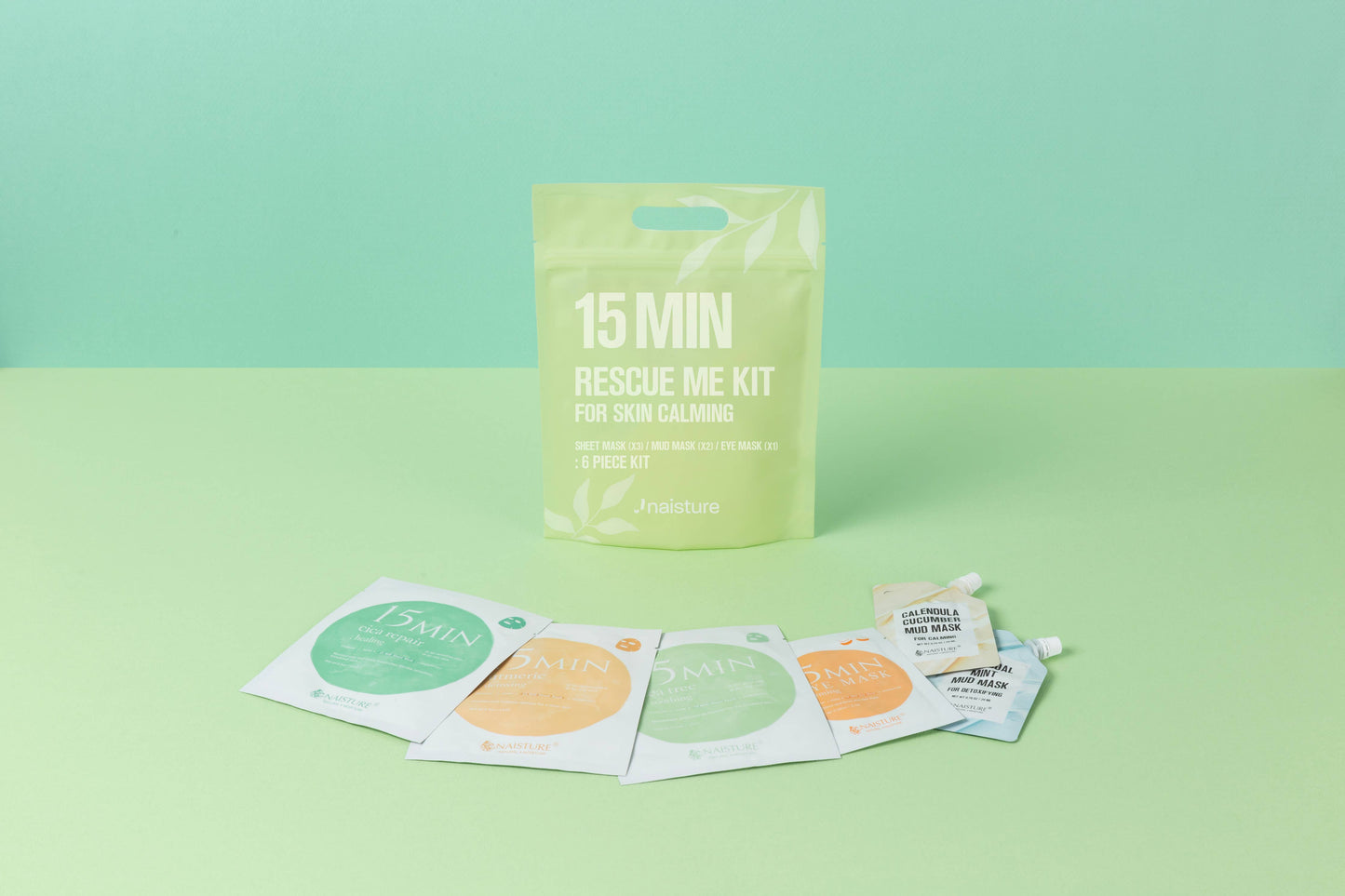 15 Min Rescue Me Kit for Skin Care & Self-Care (6 pc)