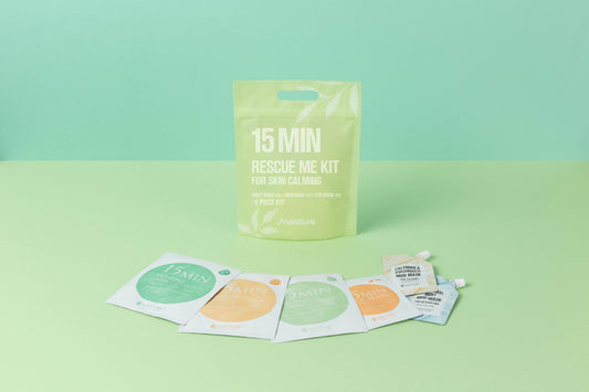 15 Min Rescue Me Kit for Skin Care & Self-Care (6 pc)