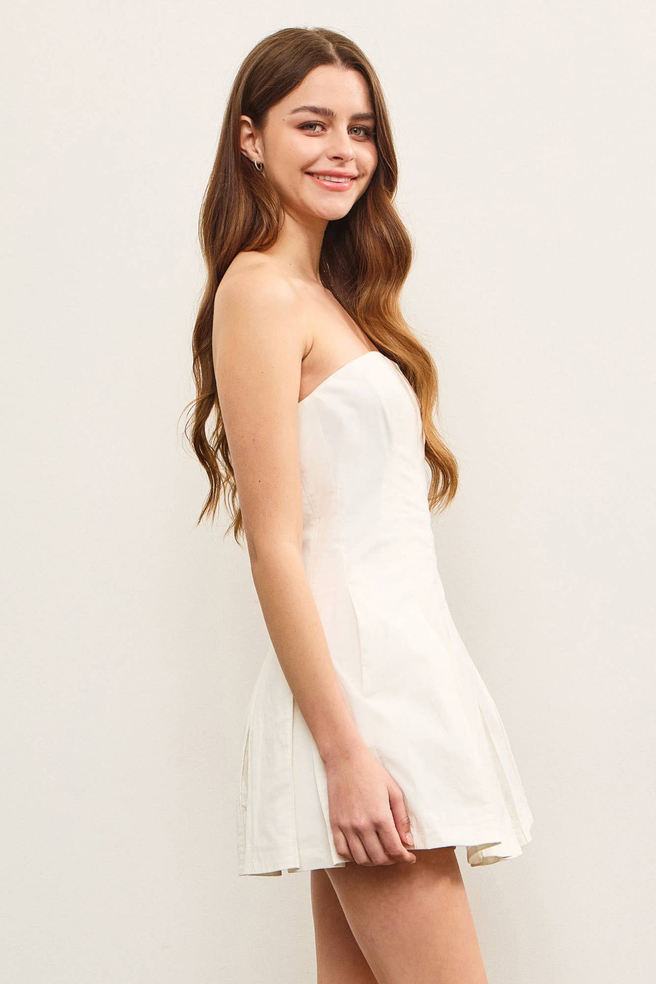 Parker Pleated A-Line Dress