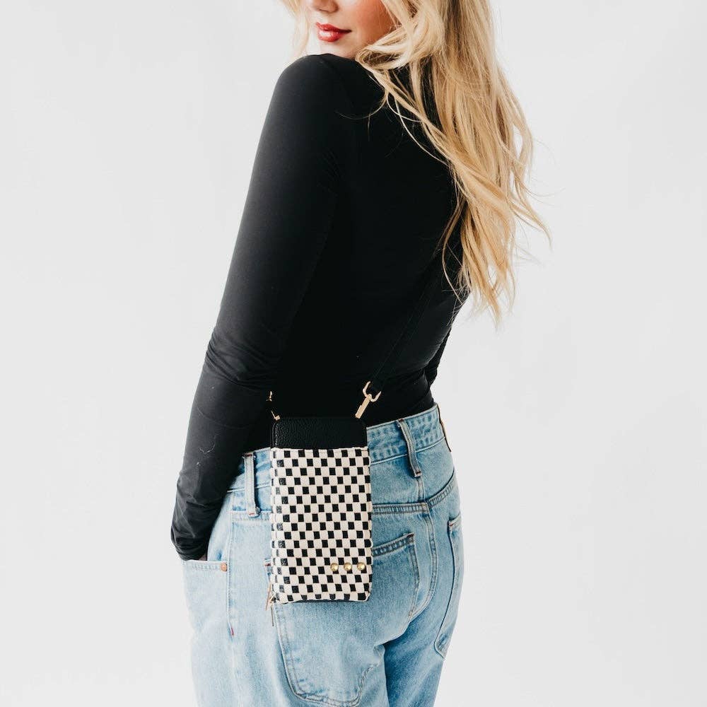 Lucy Woven Phone Bag