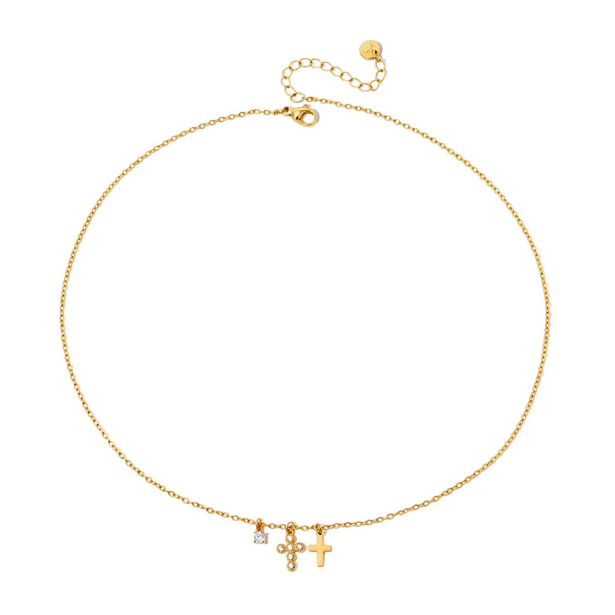 Marcy Cross Necklace