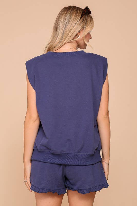 Piper Padded Shoulder Athleisure