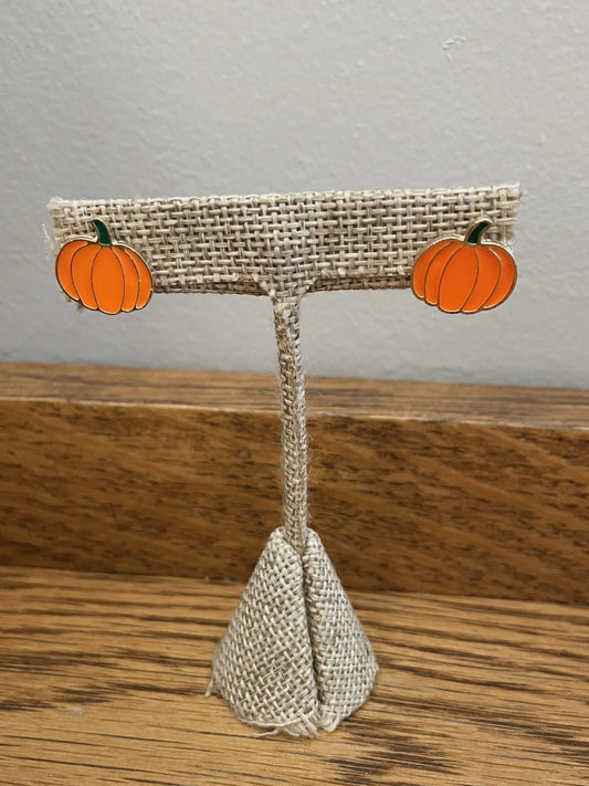 Pumpkin Earrings
