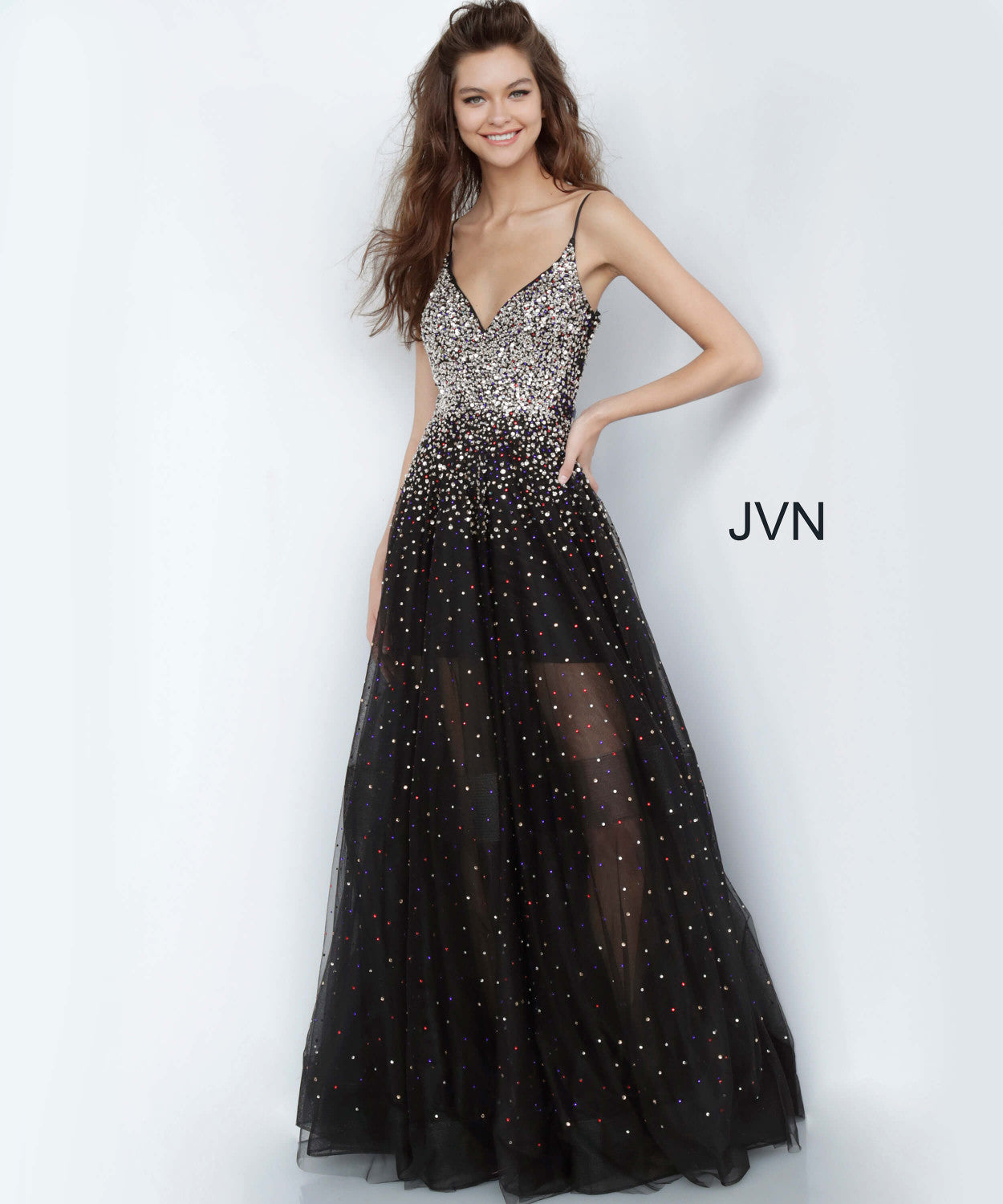 JVN by Jovani Prom Style 2566A Size 6