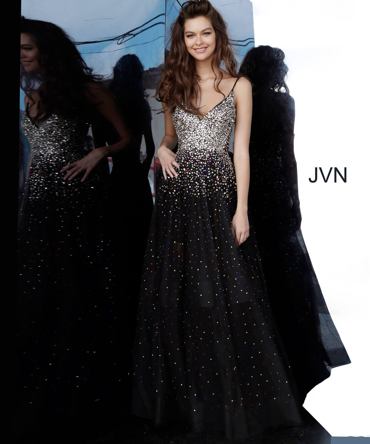 JVN by Jovani Prom Style 2566A Size 6