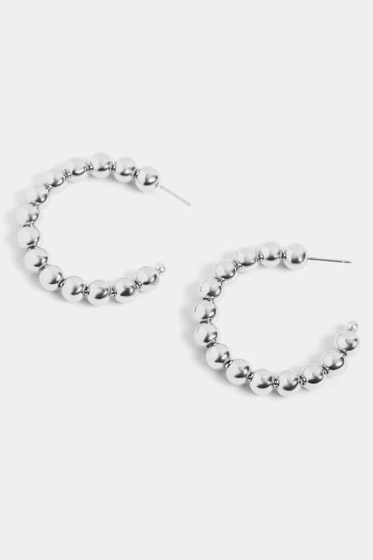 Odell Beaded Hoops