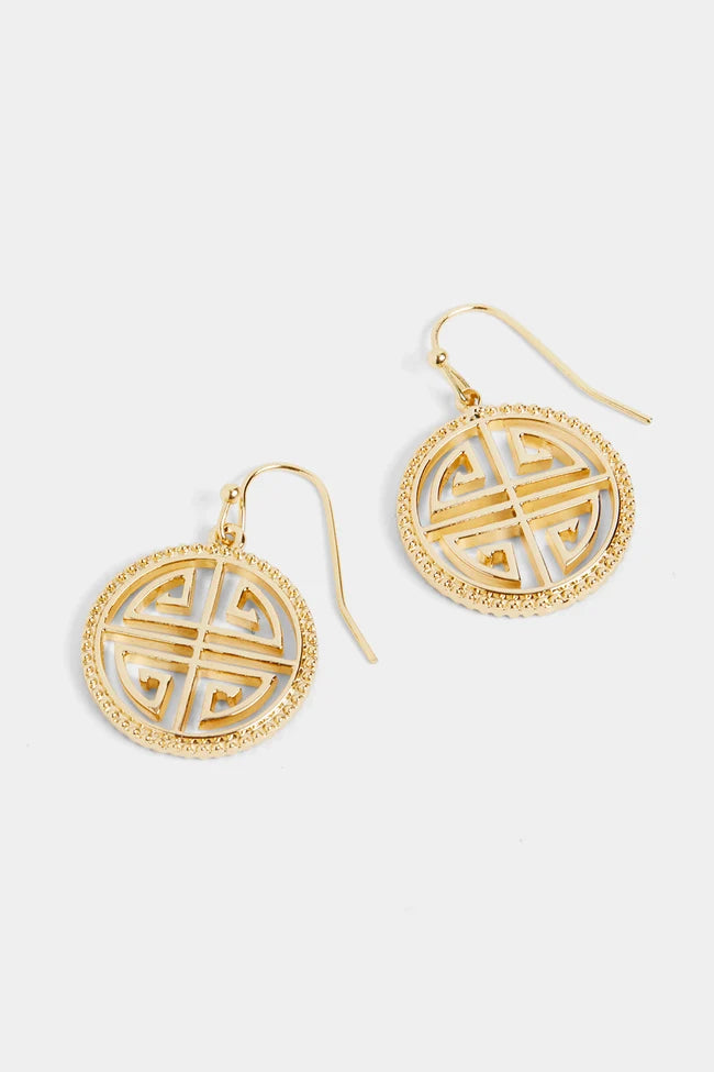 Odetta Labyrinth Earrings