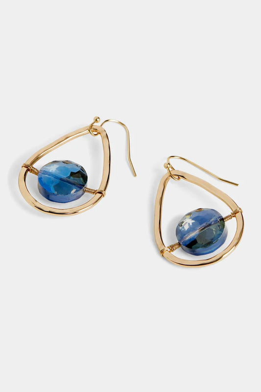 Viola Teardrop Earrings