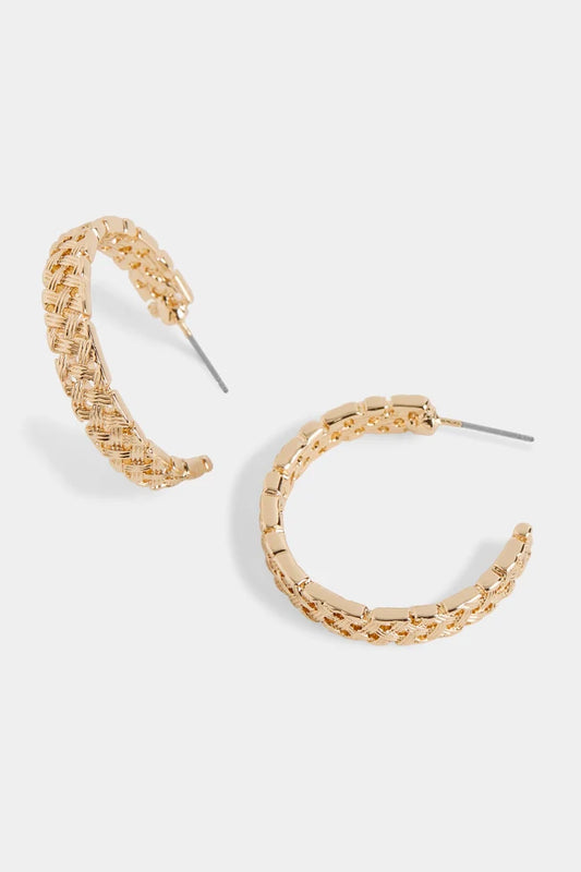 Vida Weaved Hoops