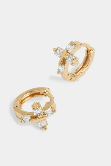 Venus Cross Earrings