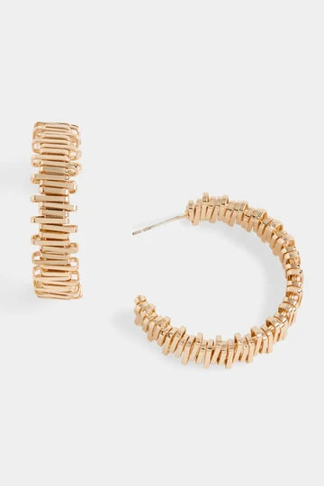 Susanna Jagged Hoops