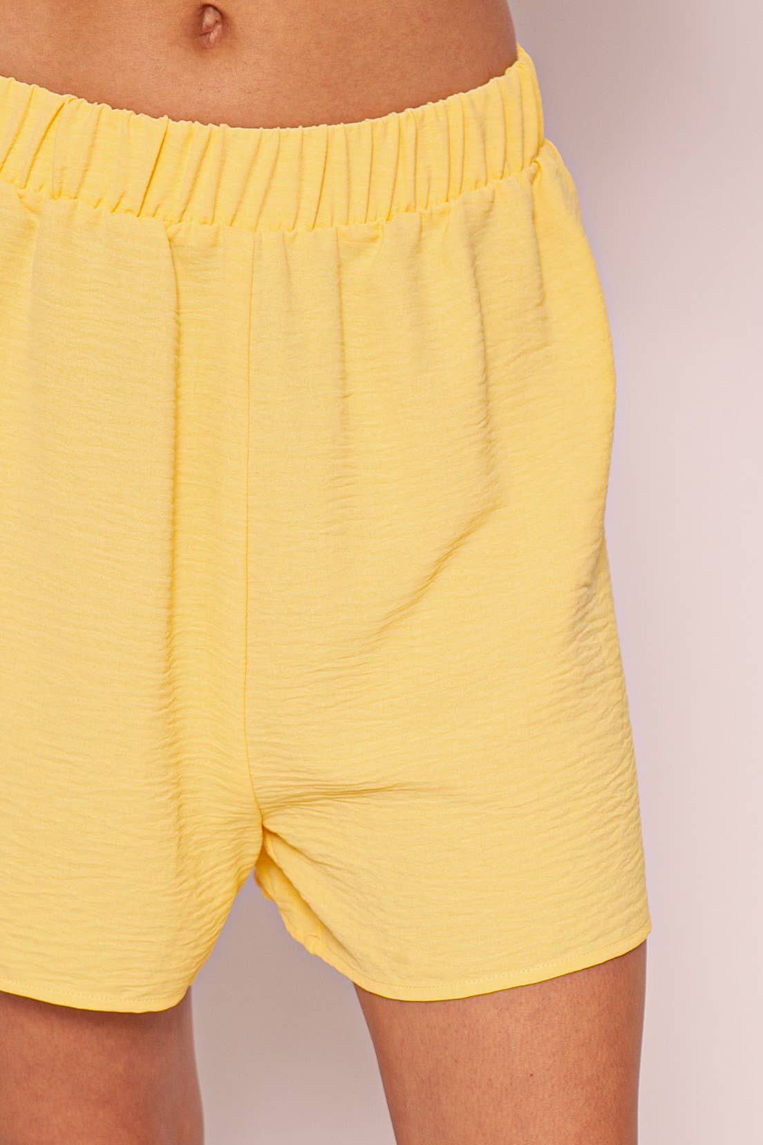 Summer Elastic Waist Shorts