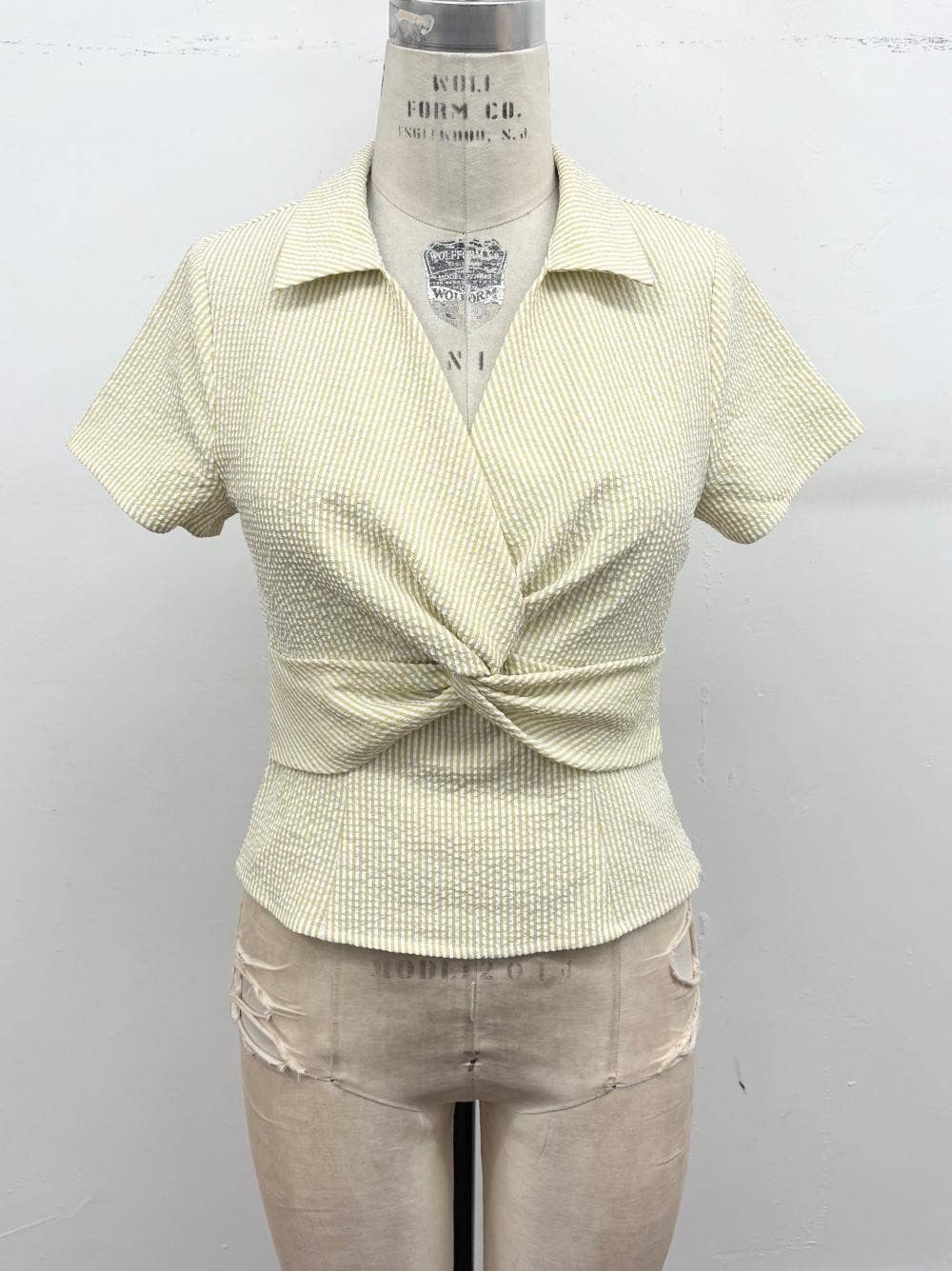 Taylor Twist-Front Blouse