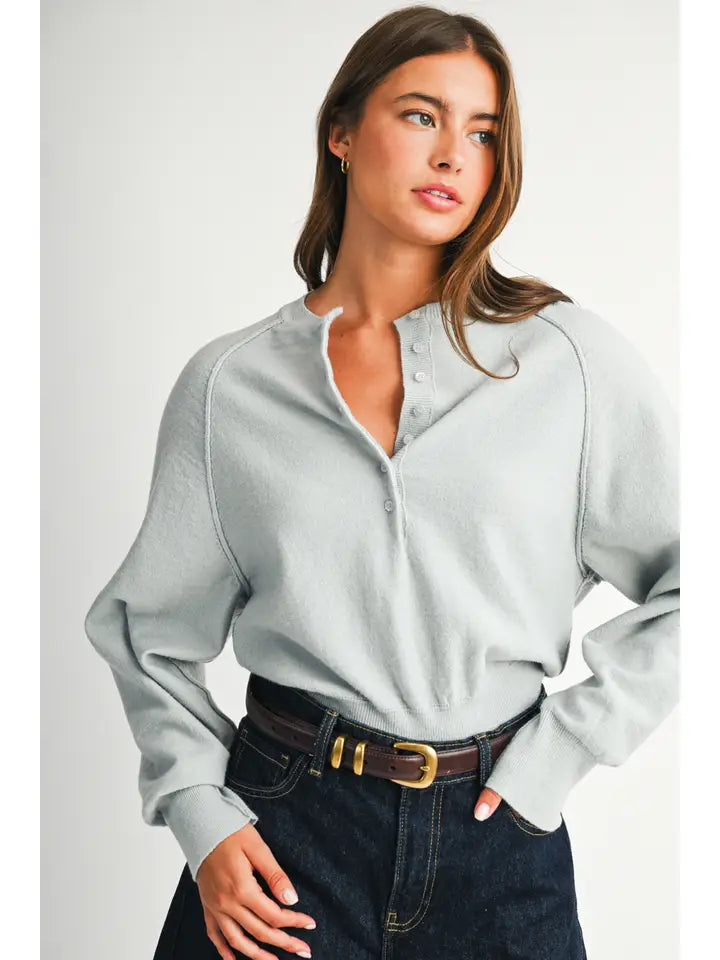 Mae Henley Pullover