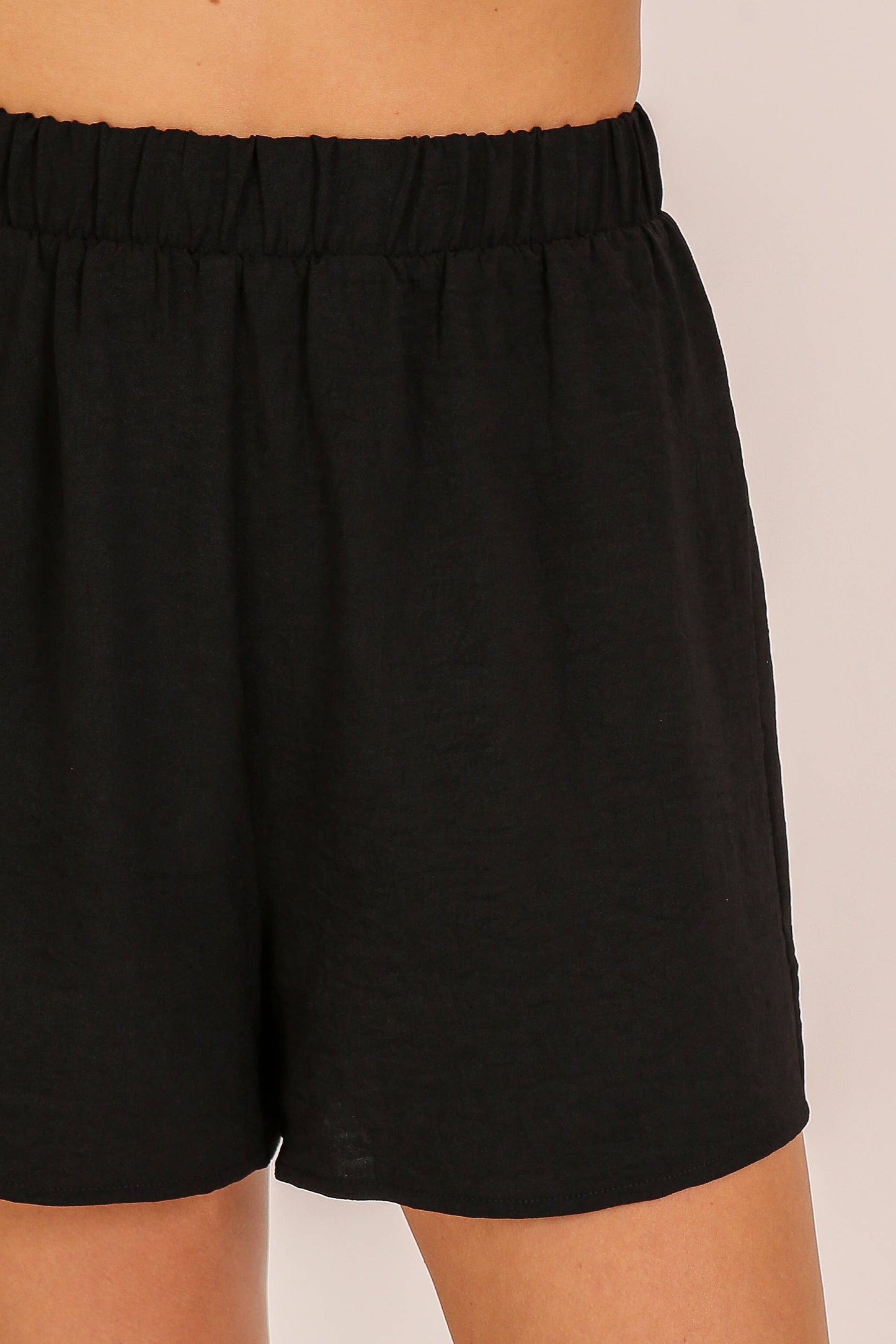 Summer Elastic Waist Shorts