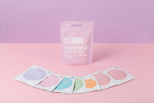 15 Min Pamper Me Kit for Skin Care & Self-Care (7 pc)