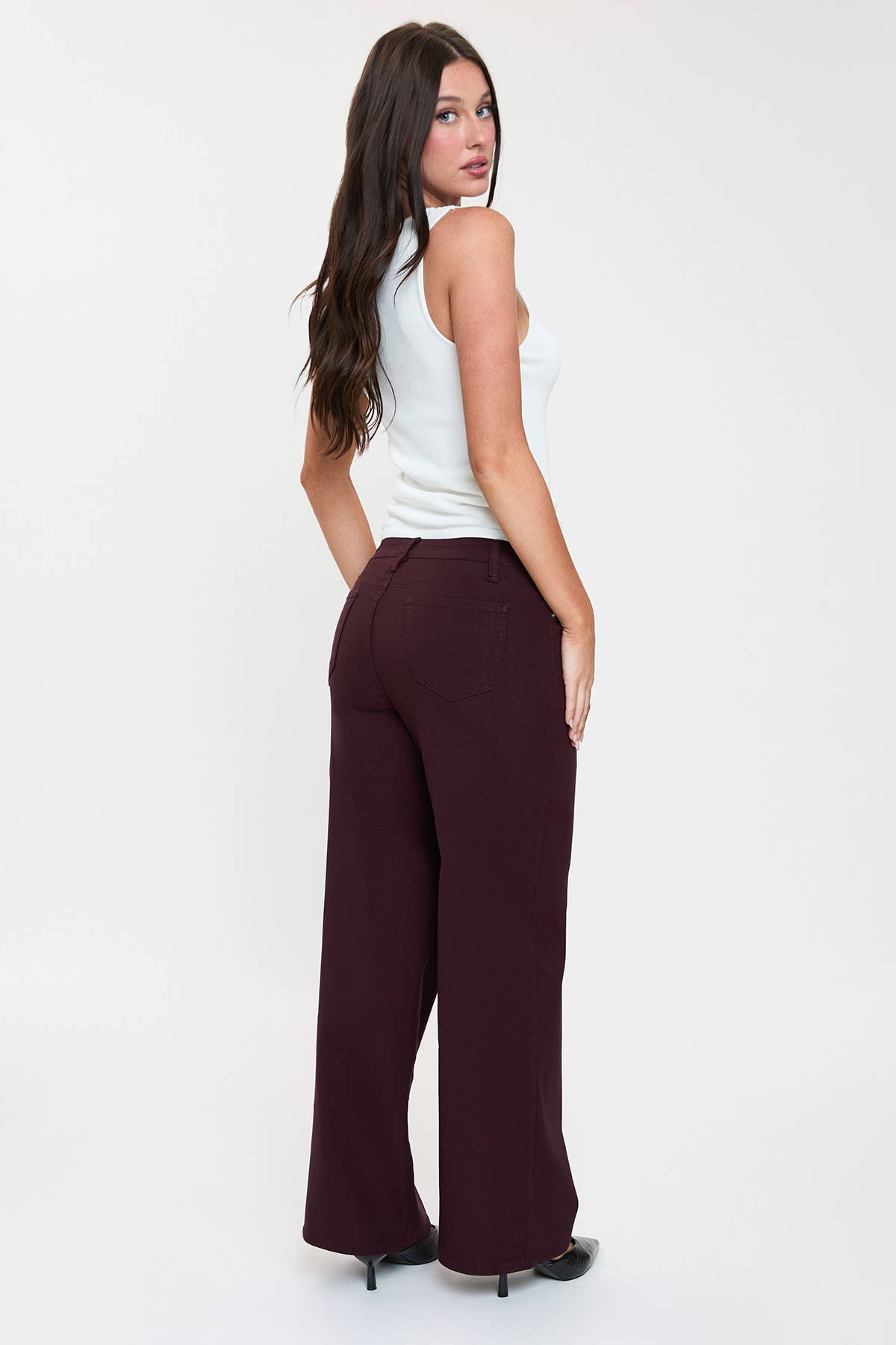 Hyperstretch High Rise Wide Leg- P183031