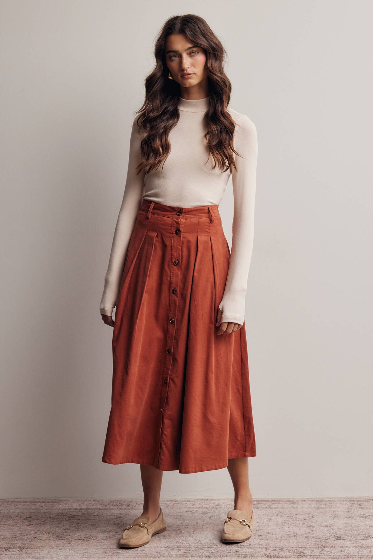 Estelle Mock Neck