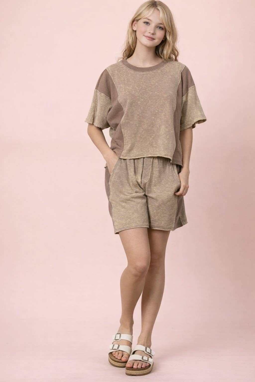 Kylie Knit Top & Shorts Set