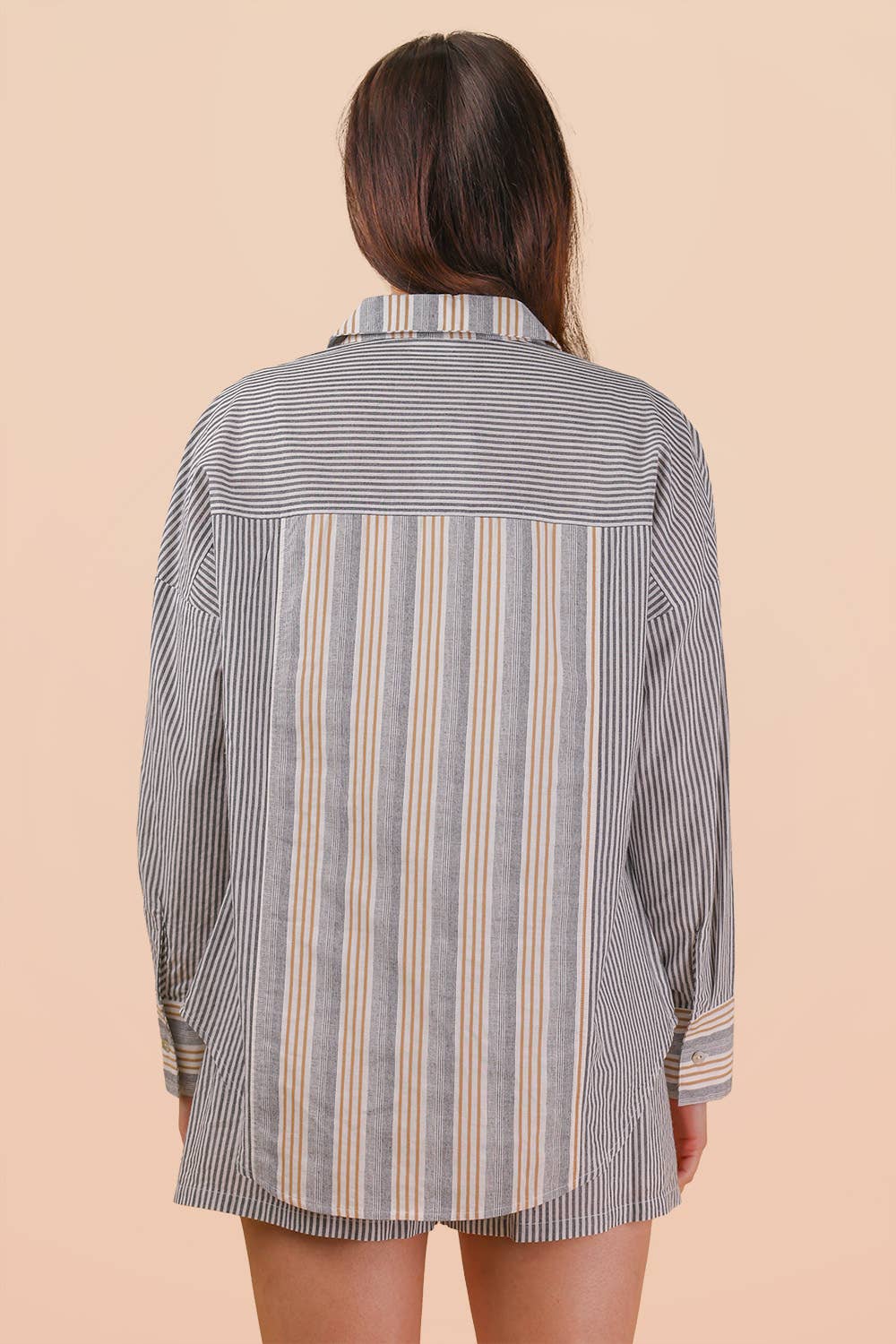 Wendy Woven Shirt Top & Shorts Set