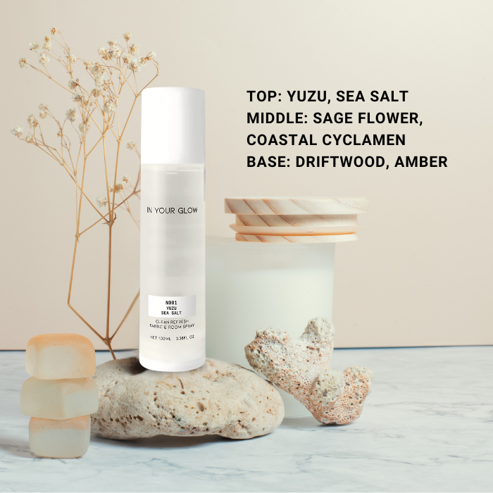 YUZU SEA SALT (NATURAL FRAGRANCE) FABRIC&ROOM SPRAY