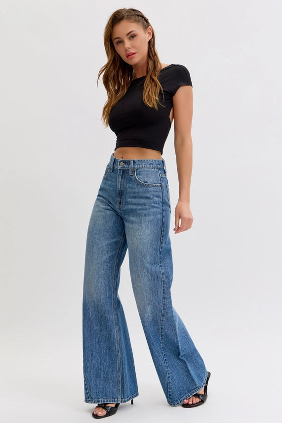 Morgan Wide Leg Jeans