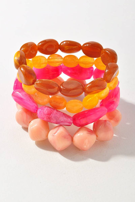 Sunlit Garden Bead Stack
