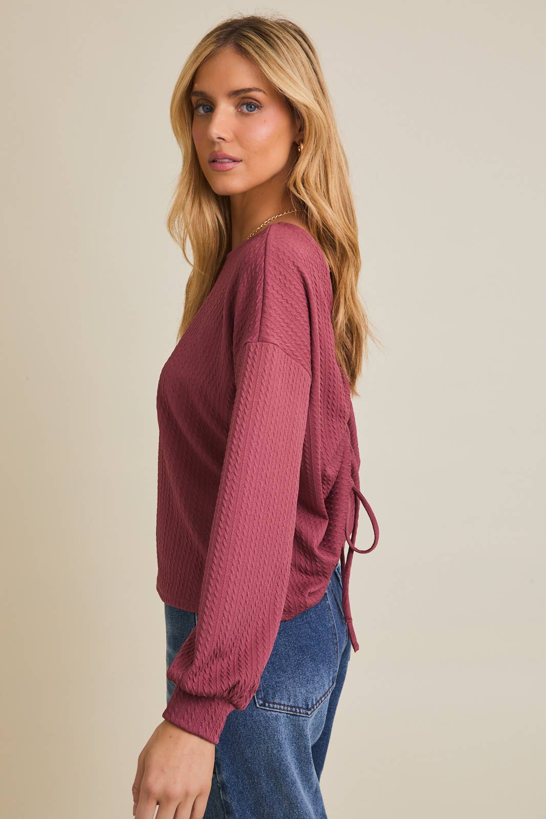 Ruby Back Ruching Top