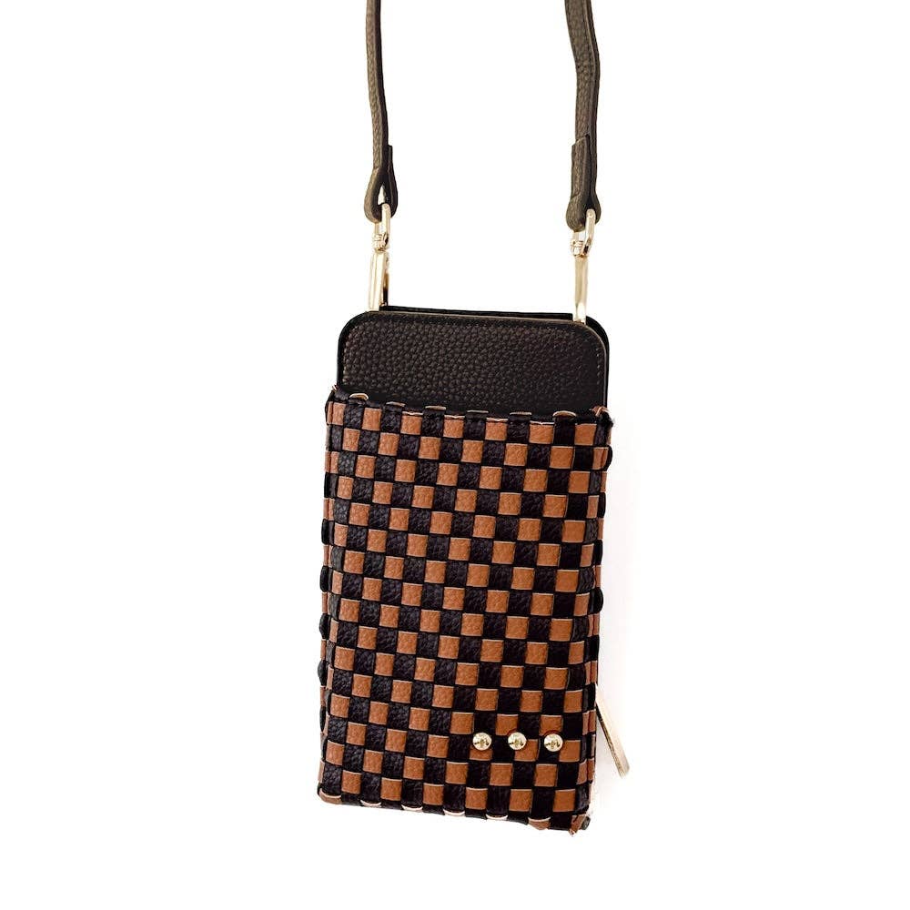 Lucy Woven Phone Bag