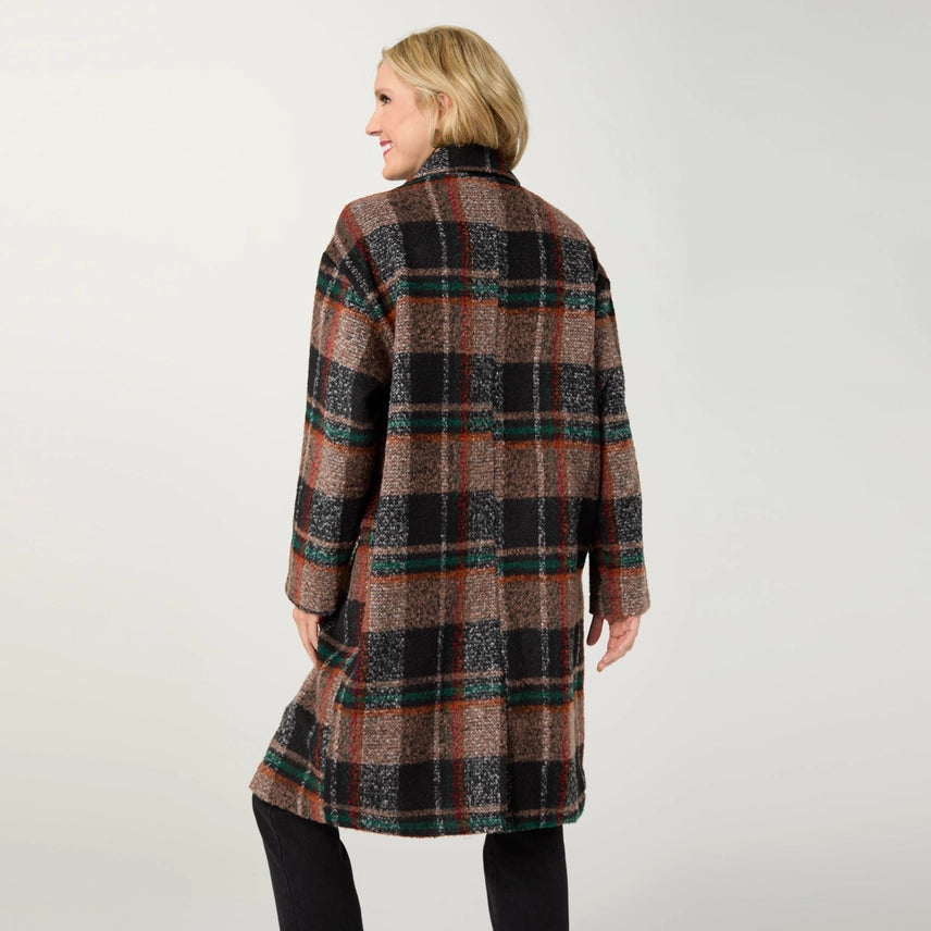 Kiley Plaid Coat
