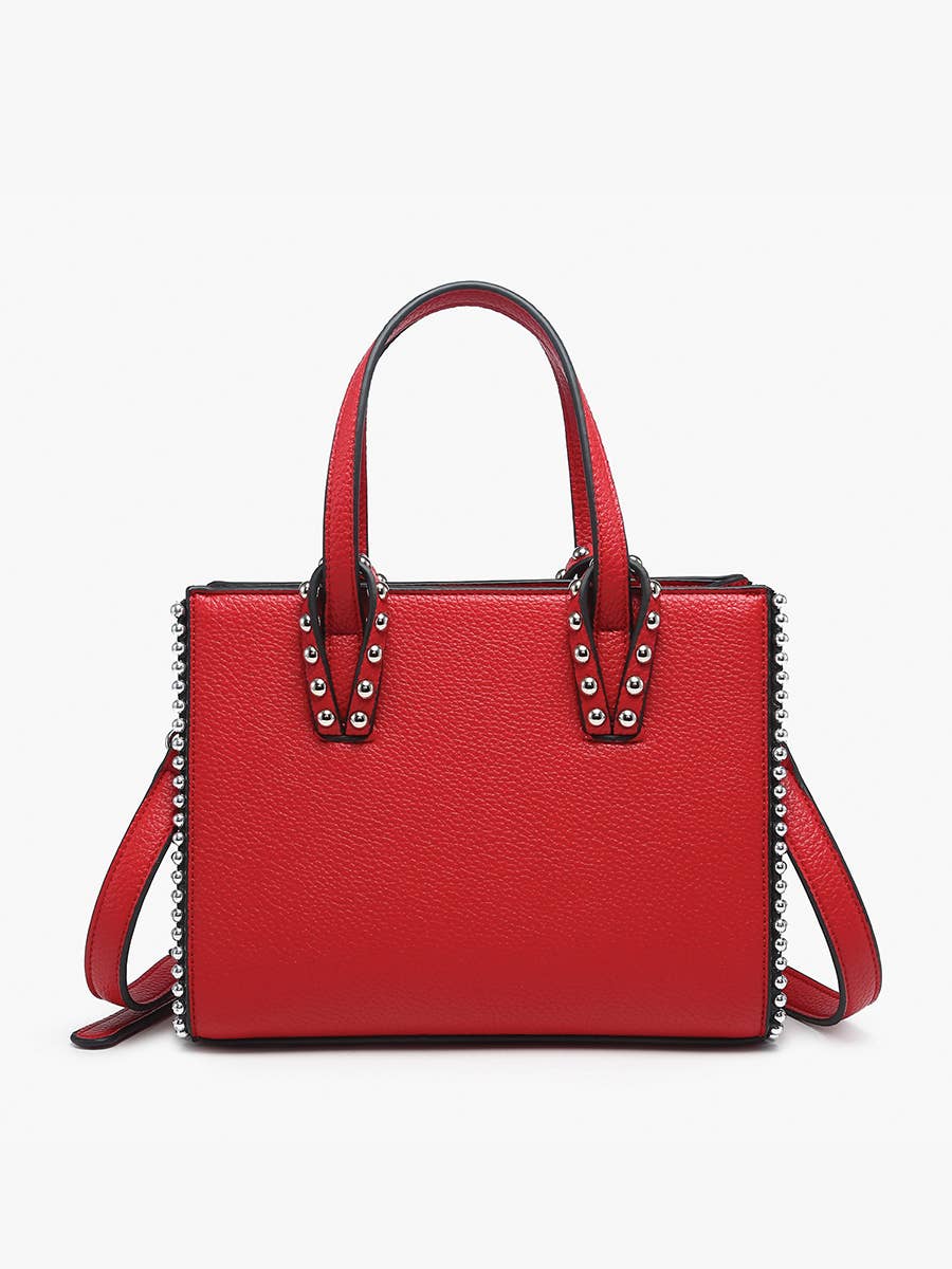 Brenda Contrast Tote w/ Long Strap