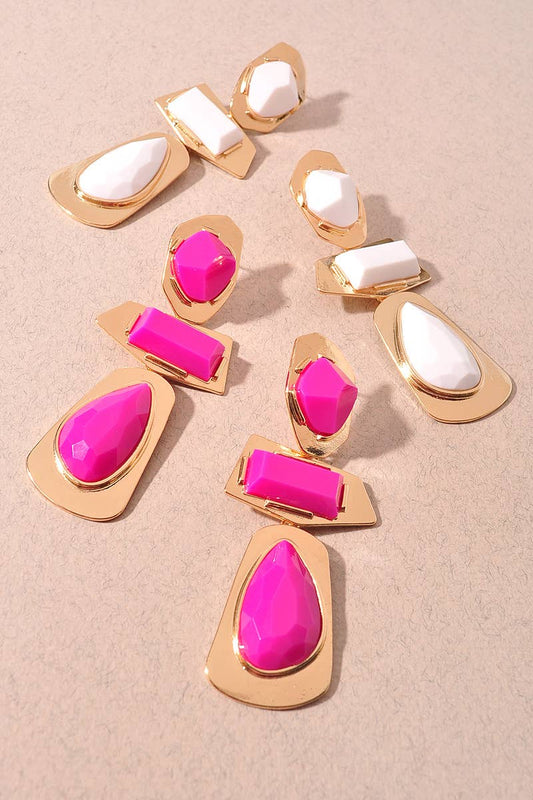 Gianna Stone Drop Earrings