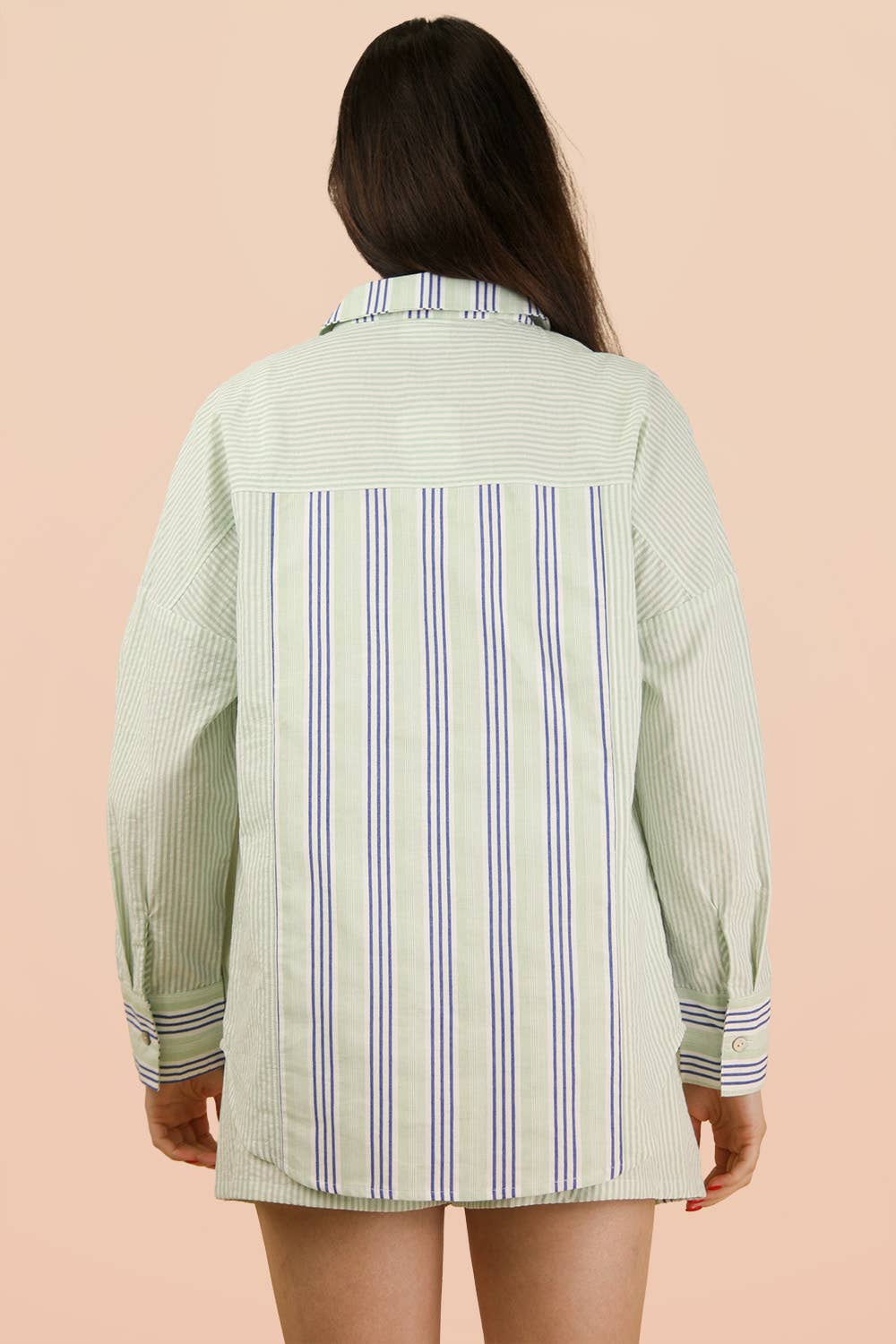 Wendy Woven Shirt Top & Shorts Set
