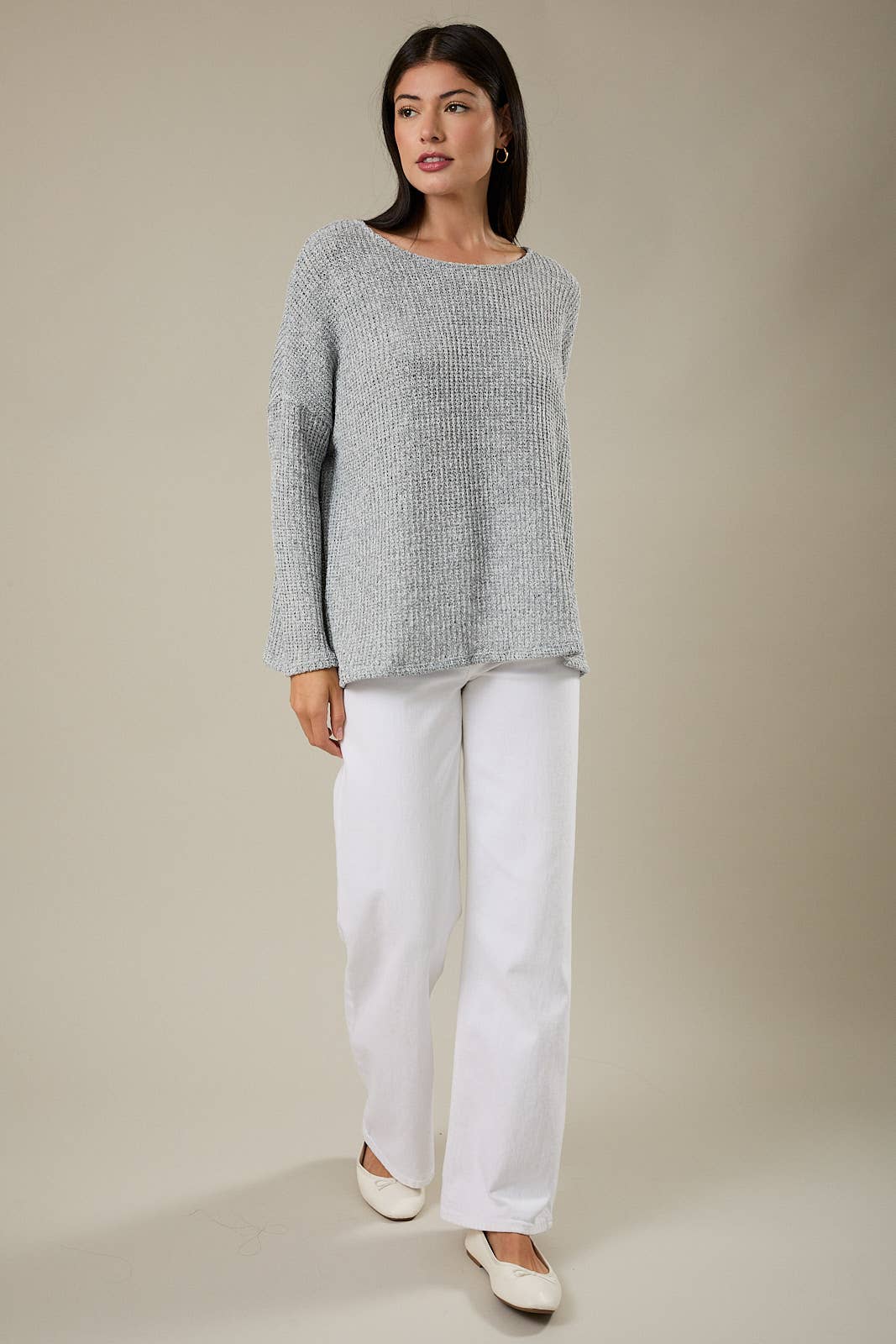 Sabrina Side Slit Top