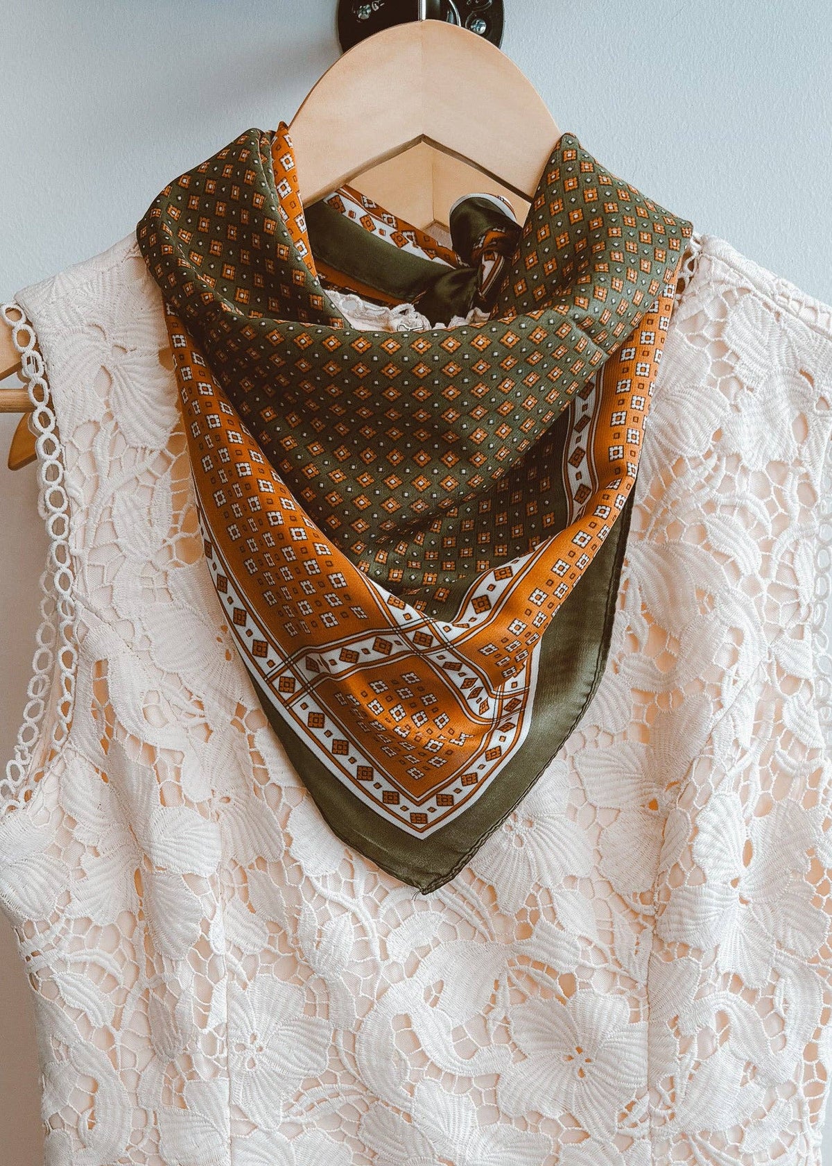 Harvest Satin Scarf