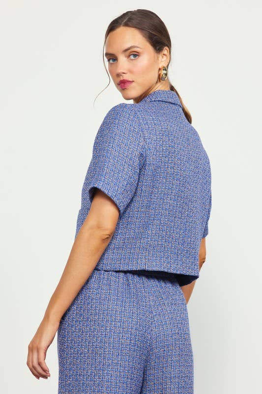 Delphine Tweed Blazer